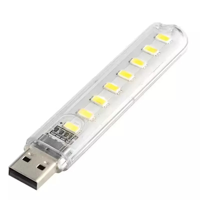 لامپ ال ای دی  مدل USB-8LED
